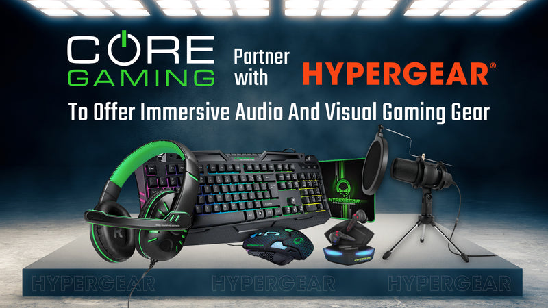 CORE Gaming Offers Headphones, Webcams, and Gaming Kits from HyperGear