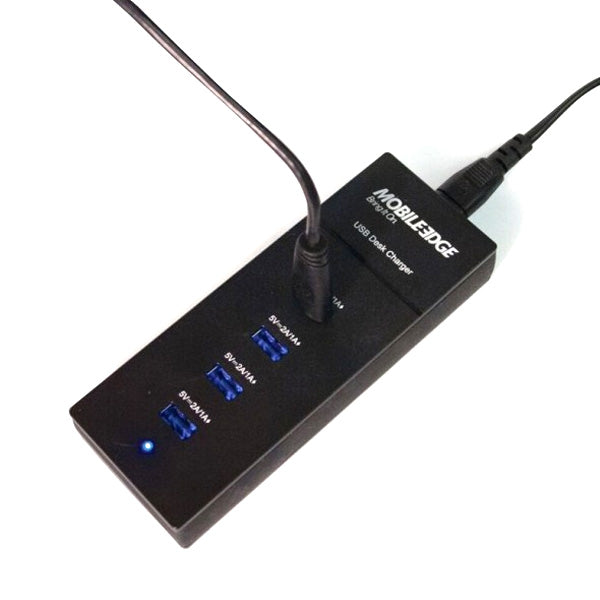 Universal 4-Port 6A USB Desktop Smart Charger with Reversible USB Ports