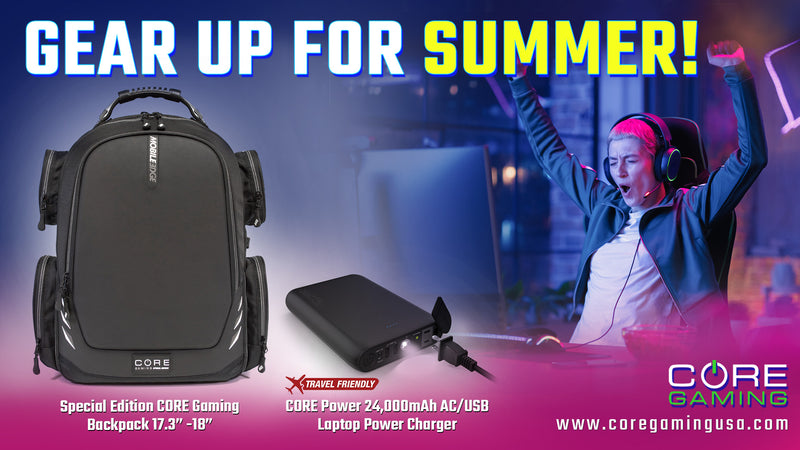 Level Up Fast with Bags, Gadgets, and Tech from CORE Gaming
