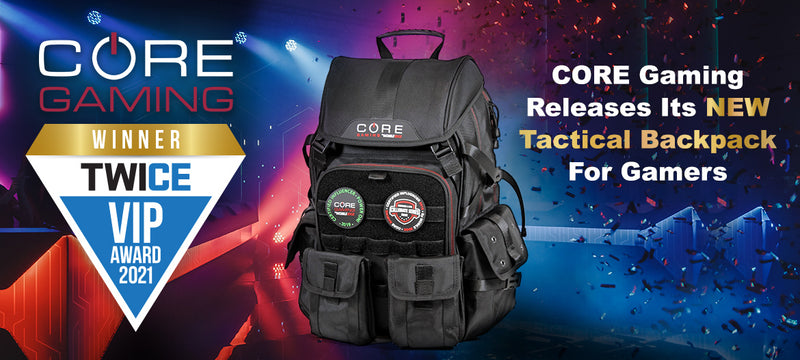 New, Award-Winning CORE Gaming Tactical Backpack Is for Gamers Serious About Protecting Their Gear 