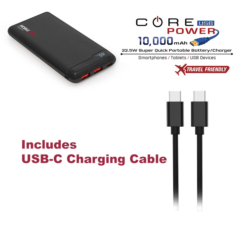 CORE Power 10,000mAh USB Power Charger