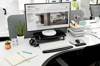 3M™ Extra Wide Adjustable Monitor Stand, MS90B