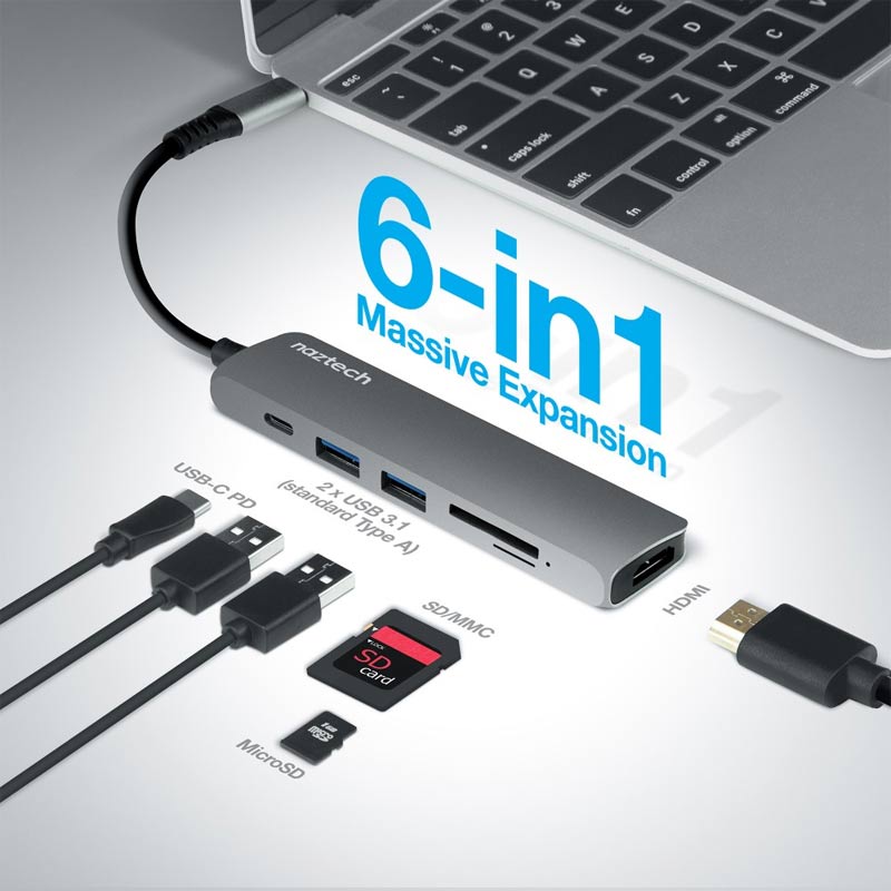 All-in-One USB-C Adapter Hub