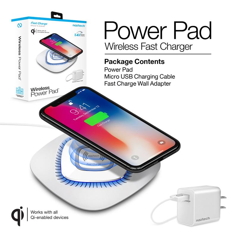Fast Charge Qi Wireless Charging Power Pad