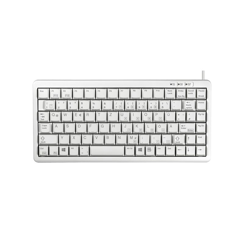 Cherry G84-4100 Compact-Keyboard Light Gray 86 Key