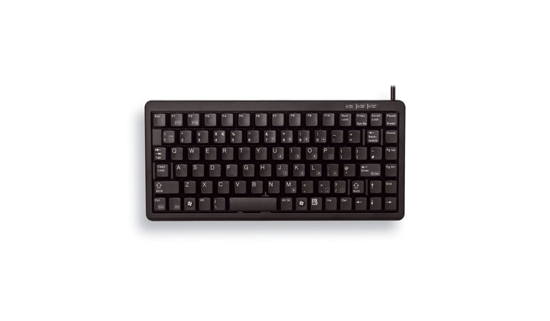 Cherry G84-4100 Compact-Keyboard Black 86 Key