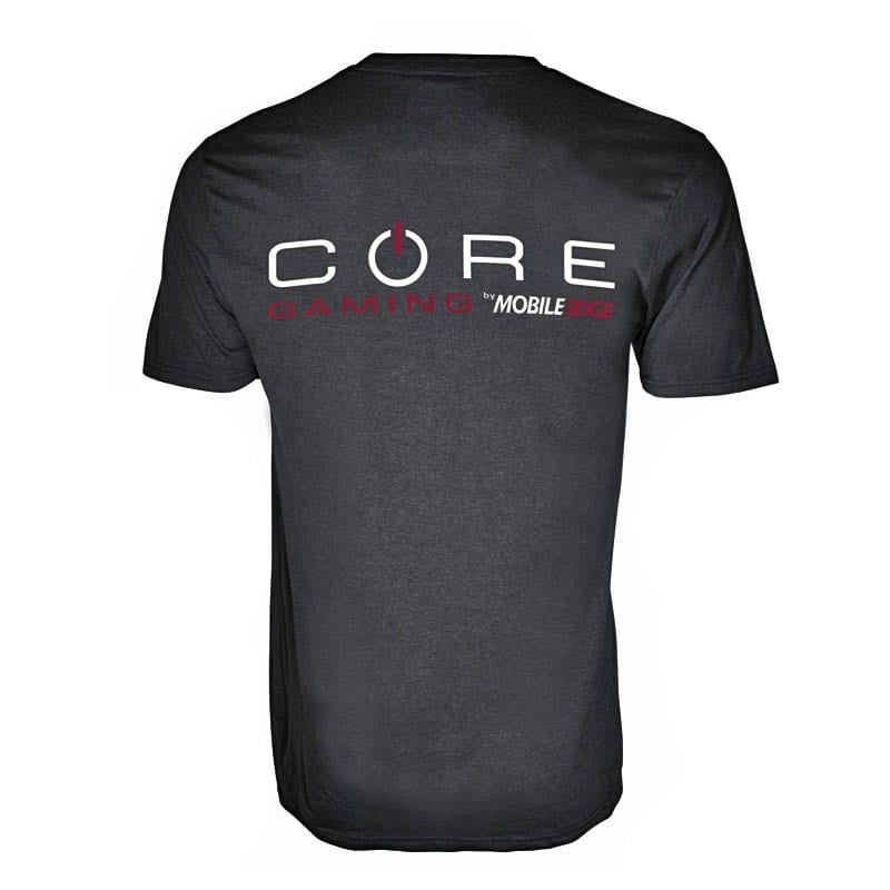 CORE Gaming "Power On" T-Shirt - Black/Red